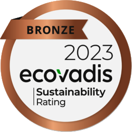 Logo certification EcoVadis Bronze 2023